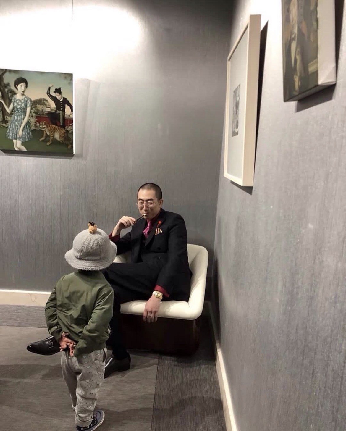 Attachment, Anger, Ignorance 贪嗔痴 · Bennus Gallery, China · 2018 — installation view